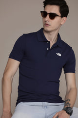 Premium Men Navy Blue Polo T-Shirt – Timeless Wardrobe Essential