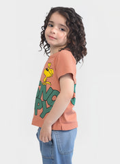 Kids Cartoon Snoopy T-Shirt – Soft Cotton Graphic Tee for Boys & Girls