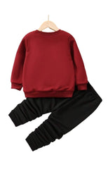 Boys' Hackett London Tracksuit – Red Top & Black Pants