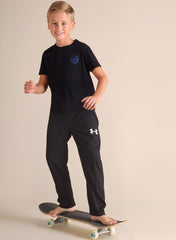 Pack of 3 Kids’ Soft Cotton Black Trousers for Boys, Ideal for All-Day Wear