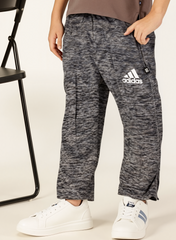 Kids’ Grey Adidas Performance Pants – Breathable, Lightweight Activewear Soft Knit Fabric